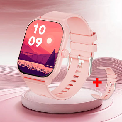 New Smart Watch 2.01 Inch Smart Watch Bluetooth Call Men Women IP68 Waterproof Sports Fitness Smart Watch