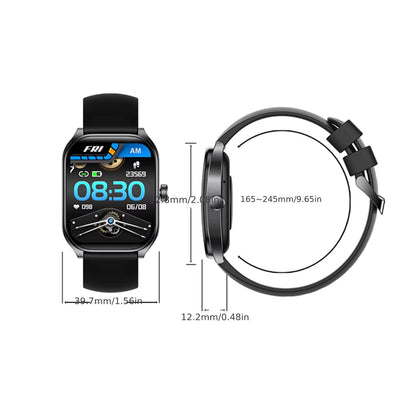 2.01-Inch Screen Curved Screen Smart Watch Perfectly Fits the Wrist Curve Wireless 5.3 HD Calls 100+ Sports Modes Outdoor Sports