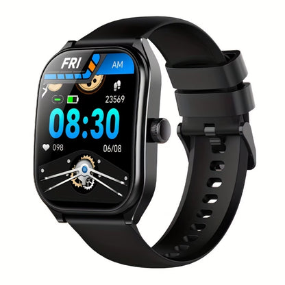 2.01-Inch Screen Curved Screen Smart Watch Perfectly Fits the Wrist Curve Wireless 5.3 HD Calls 100+ Sports Modes Outdoor Sports